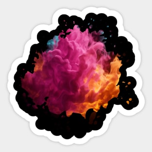 Explosion Sticker